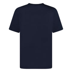MONCLER FLAP POCKET COTTON T-SHIRT NAVY