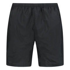 PRADA LOGO SWIM SHORTS BLACK