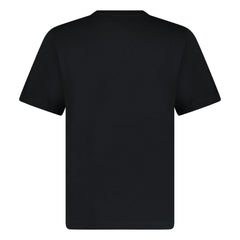 CASABLANCA LOGO DESIGN T-SHIRT BLACK