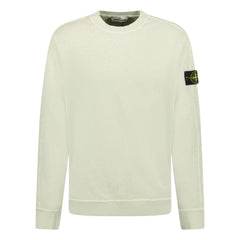 STONE ISLAND CREW NECK LIGHT SWEATSHIRT PISTACHIO