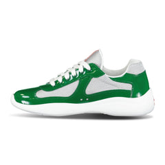 PRADA AMERICAS CUPS PATENT GREEN