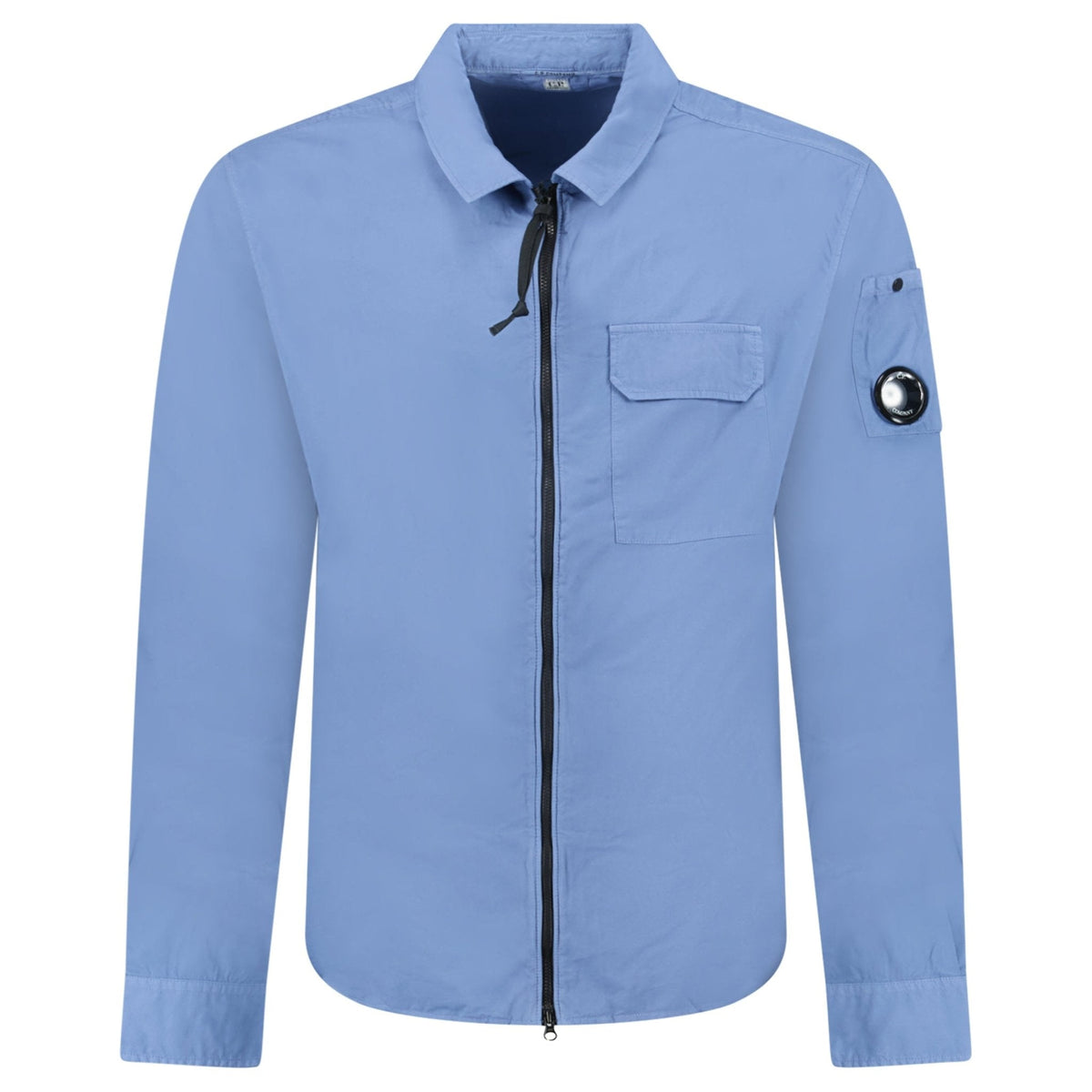 CP COMPANY LENS OVERSHIRT SKY BLUE