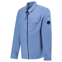 CP COMPANY LENS OVERSHIRT SKY BLUE