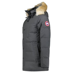 CANADA GOOSE CARSON WITH FUR PARKA JACKET GREY