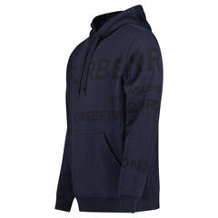 BURBERRY HORSEFERRY PULLOVER HOODIE NAVY BLUE