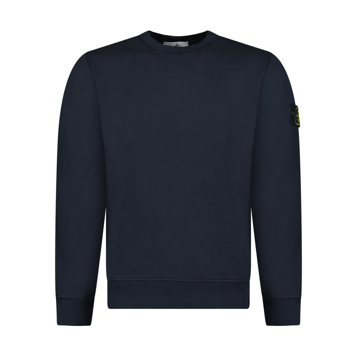 STONE ISLAND CREW NECK SWEATSHIRT NAVY