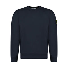 STONE ISLAND CREW NECK SWEATSHIRT NAVY