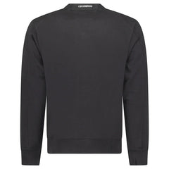 CP COMPANY LENS CREWNECK SWEATSHIRT BLACK