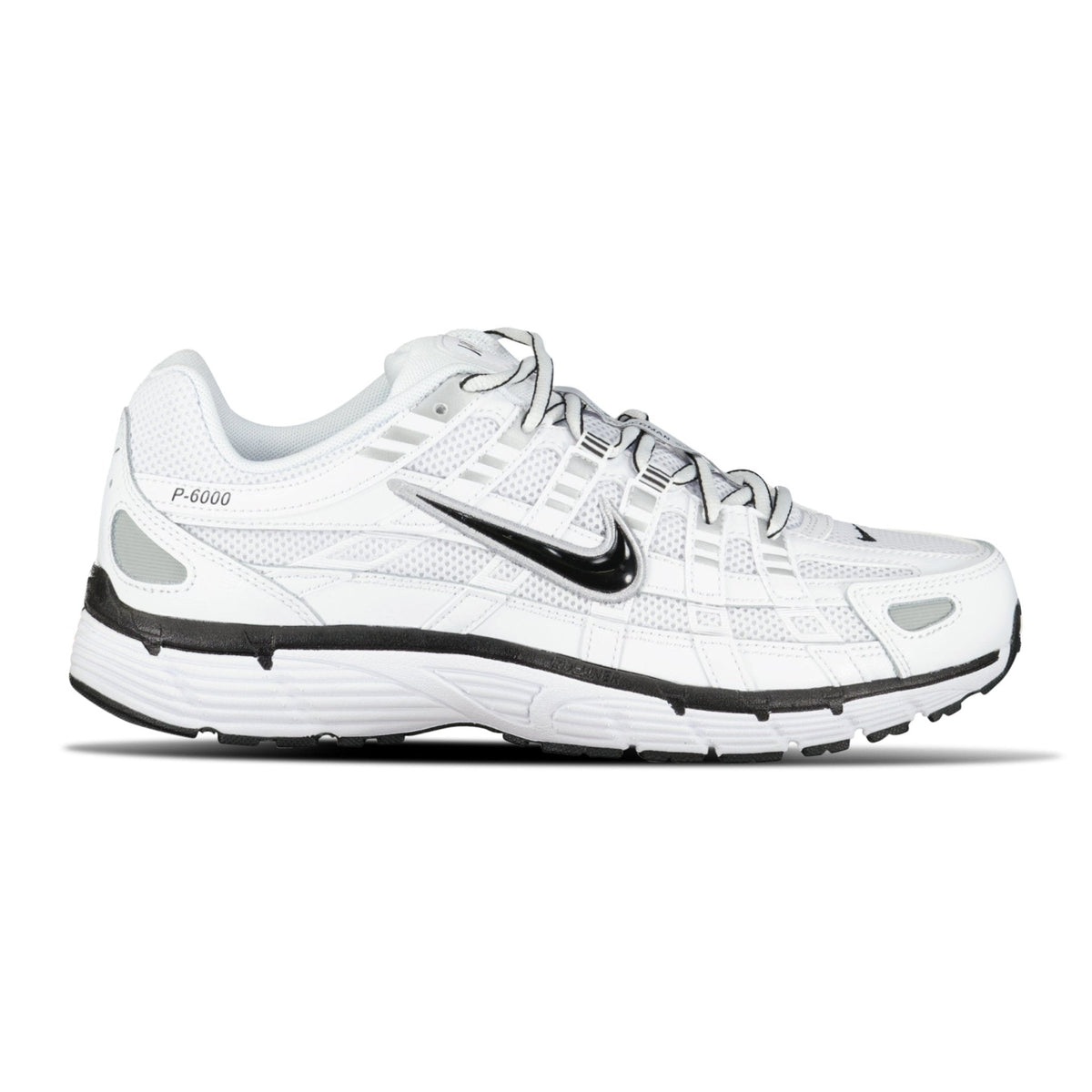 NIKE P-6000 SUMMIT WHITE / BLACK / SILVER
