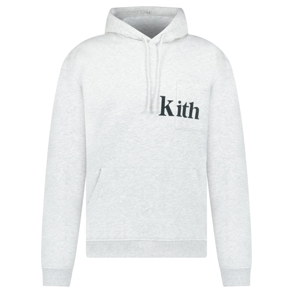 KITH LOGO HOODIE GREY