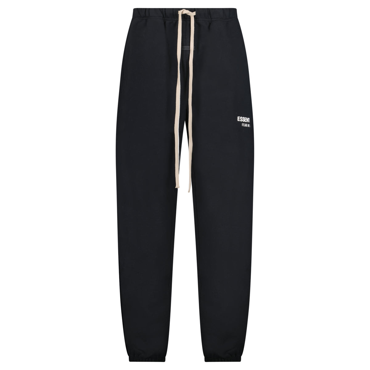FEAR OF GOD ESSENTIALS LOGO-PRINT SWEATPANTS BLACK