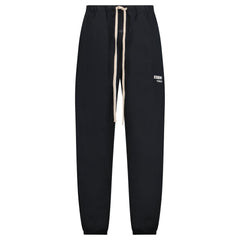FEAR OF GOD ESSENTIALS LOGO-PRINT SWEATPANTS BLACK