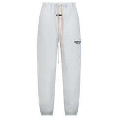 FEAR OF GOD ESSENTIALS LOGO-PRINT SWEATPANTS LIGHT HEATHER GREY