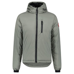 CANADA GOOSE LODGE HOODED JACKET GREEN