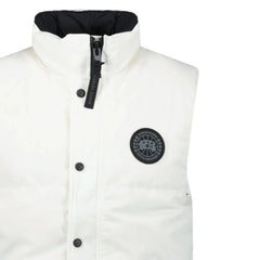CANADA GOOSE BLACK LABEL GARSON GILET WHITE