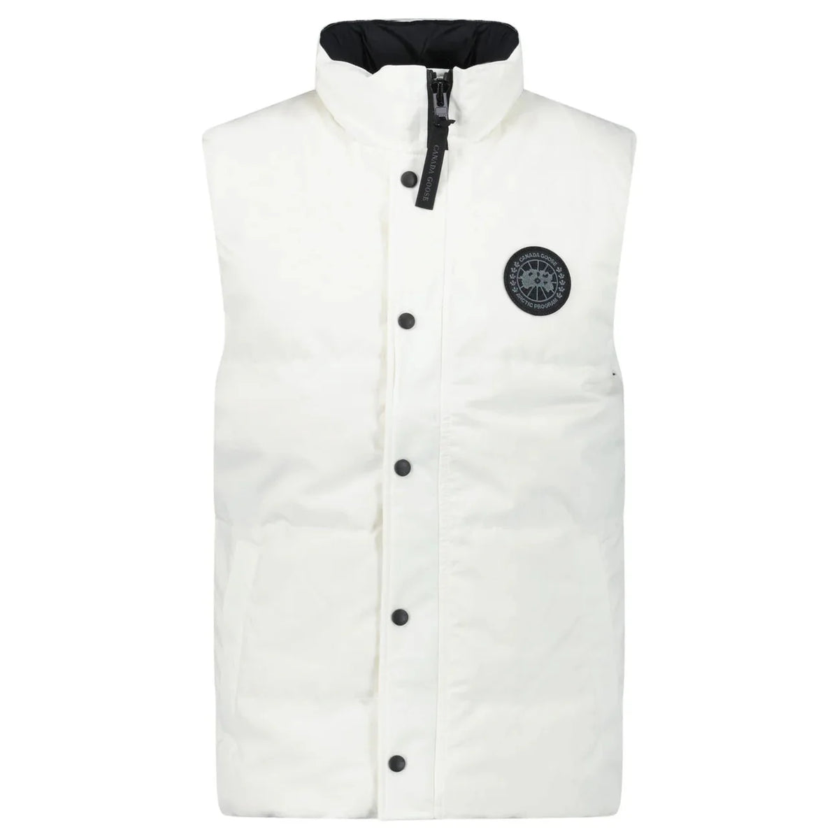 CANADA GOOSE BLACK LABEL GARSON GILET WHITE