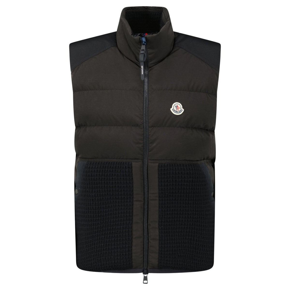 MONCLER LARICI GILET BLACK