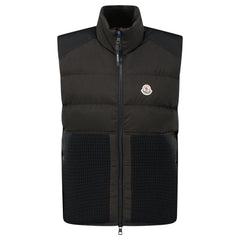 MONCLER LARICI GILET BLACK