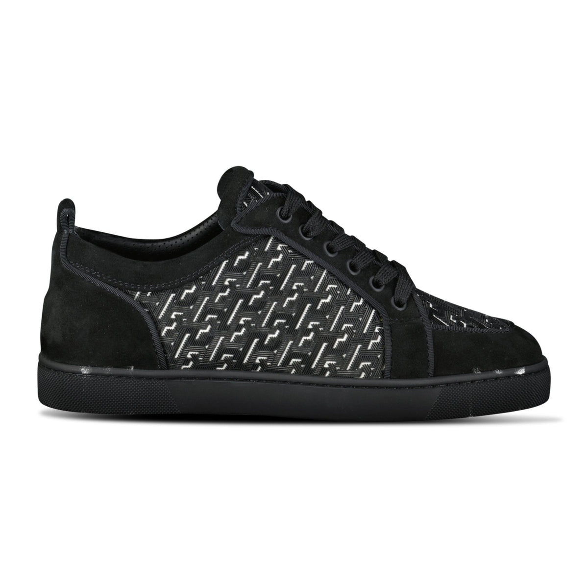 CHRISTIAN LOUBOUTIN RANTULOW ORLATO SUEDE BLACK