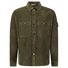 STONE ISLAND CORDUROY OVERSHIRT – GREEN