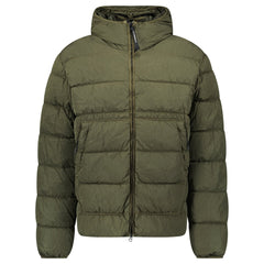 CP COMPANY ECO - CHROME R GOGGLE DOWN JACKET – IVY GREEN