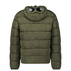 CP COMPANY ECO - CHROME R GOGGLE DOWN JACKET – IVY GREEN