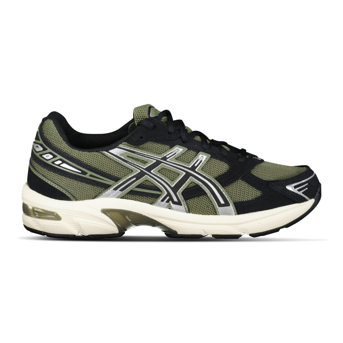 ASICS GEL 1130 KHAKI / BLACK TRAINERS (IRVINE)