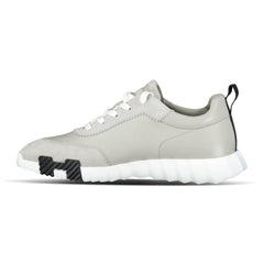 HERMES BOUNCING SNEAKER LIGHT GREY SUEDE / LEATHER