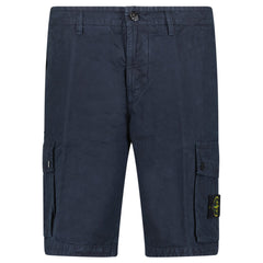 STONE ISLAND BERMUDA CARGO SHORTS NAVY