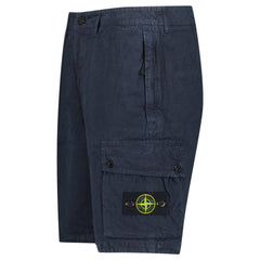STONE ISLAND BERMUDA CARGO SHORTS NAVY