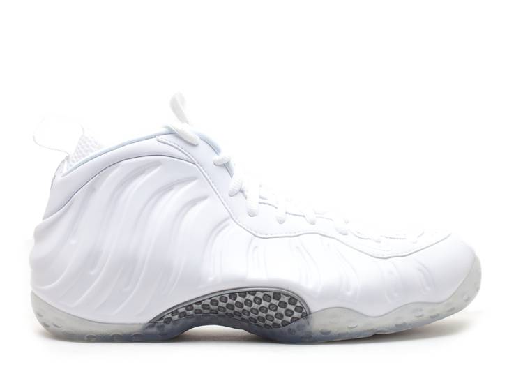 Nike Air Foamposite One White Out (WORN)