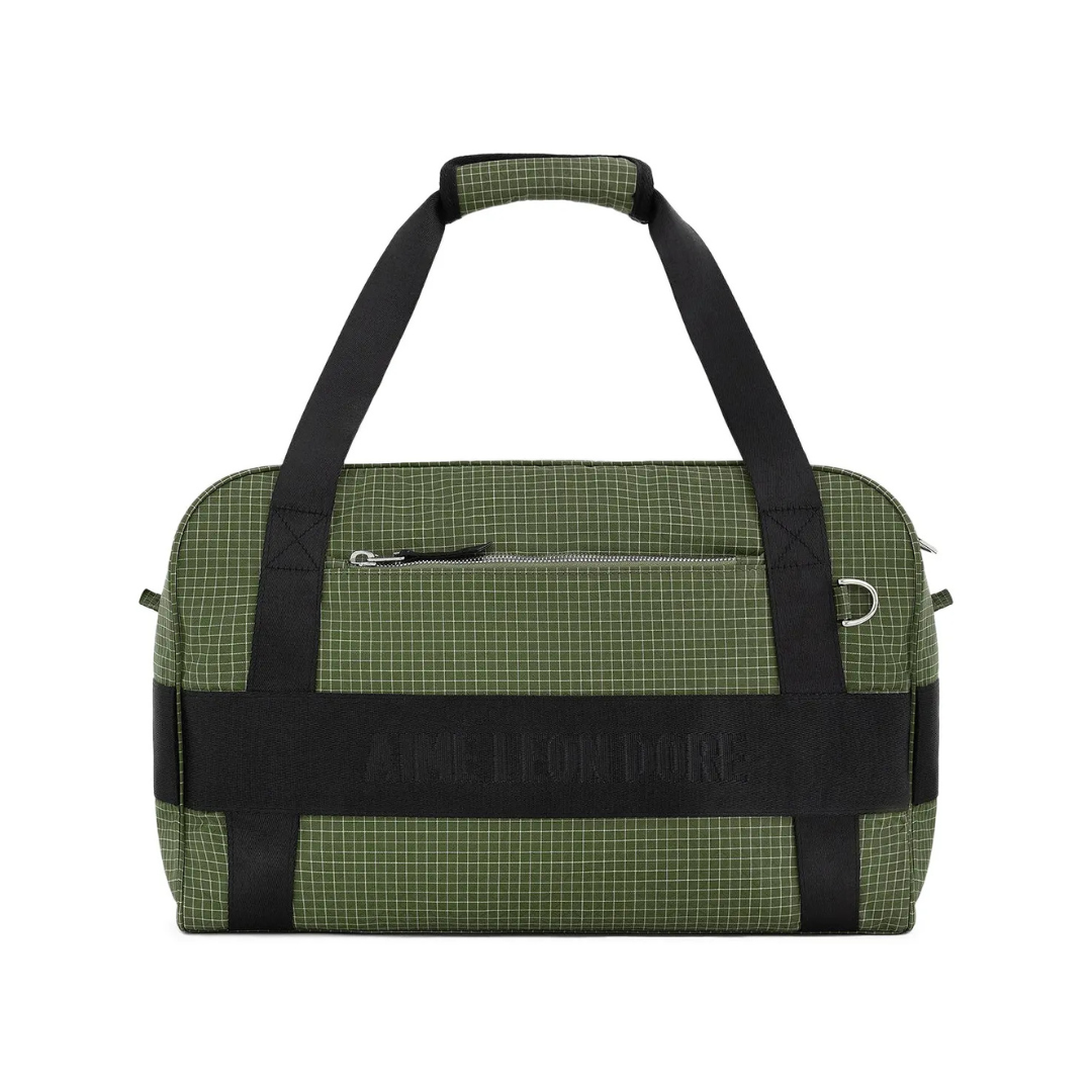 AIMÉ LEON DORE RIPSTOP DUFFLE BAG KHAKI GREEN