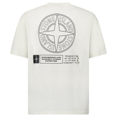 STONE ISLAND INDUSTRIAL T-SHIRT IVORY