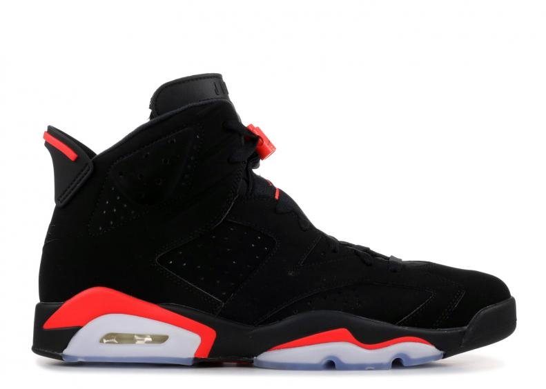 Jordan 6 Retro Black Infrared (2019) (WORN)