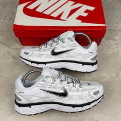NIKE P-6000 SUMMIT WHITE / BLACK / SILVER