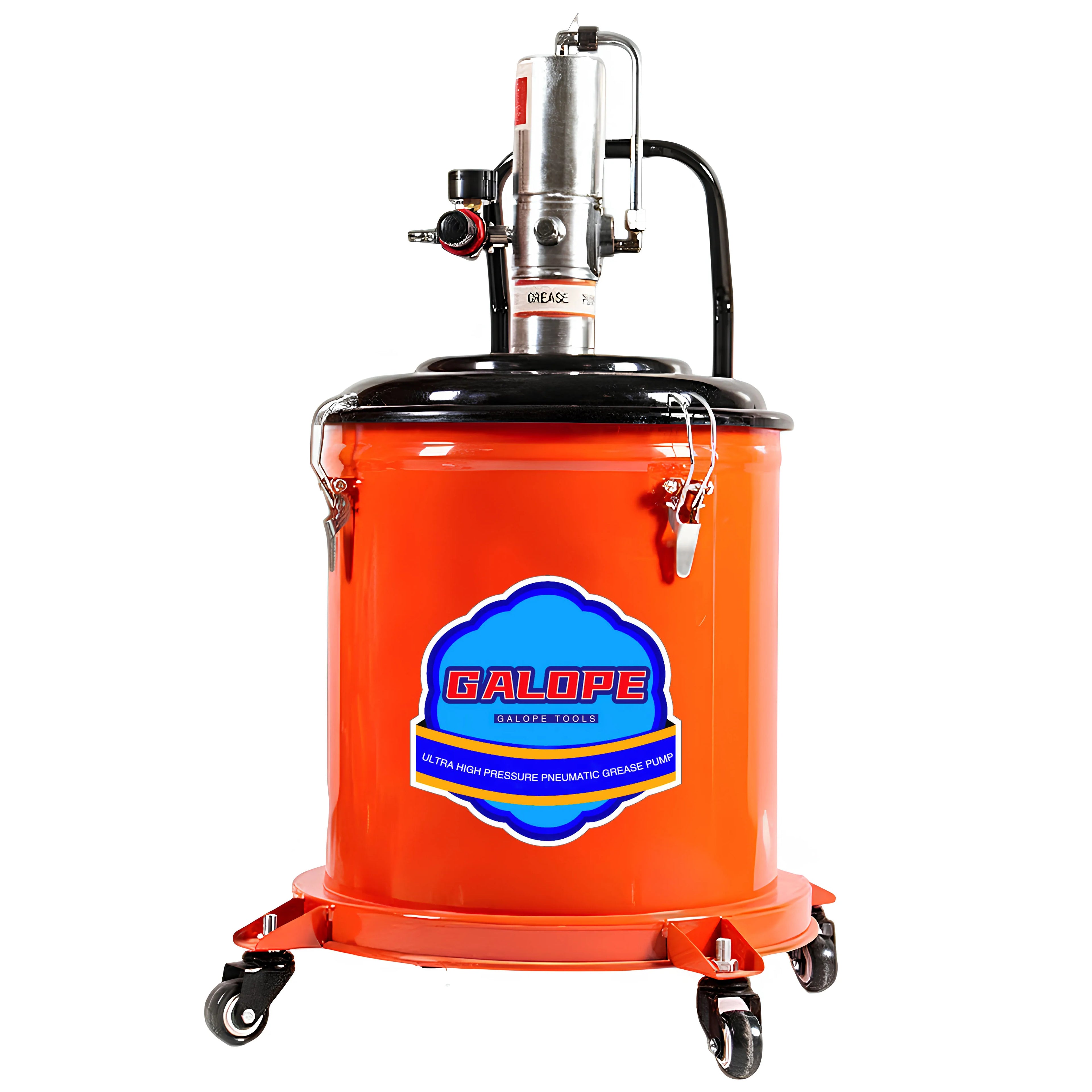 Pneumatic Grease Dispenser 20L High Pressure Air Auto Grease Lubricator Air Operated Grease Pump Injector