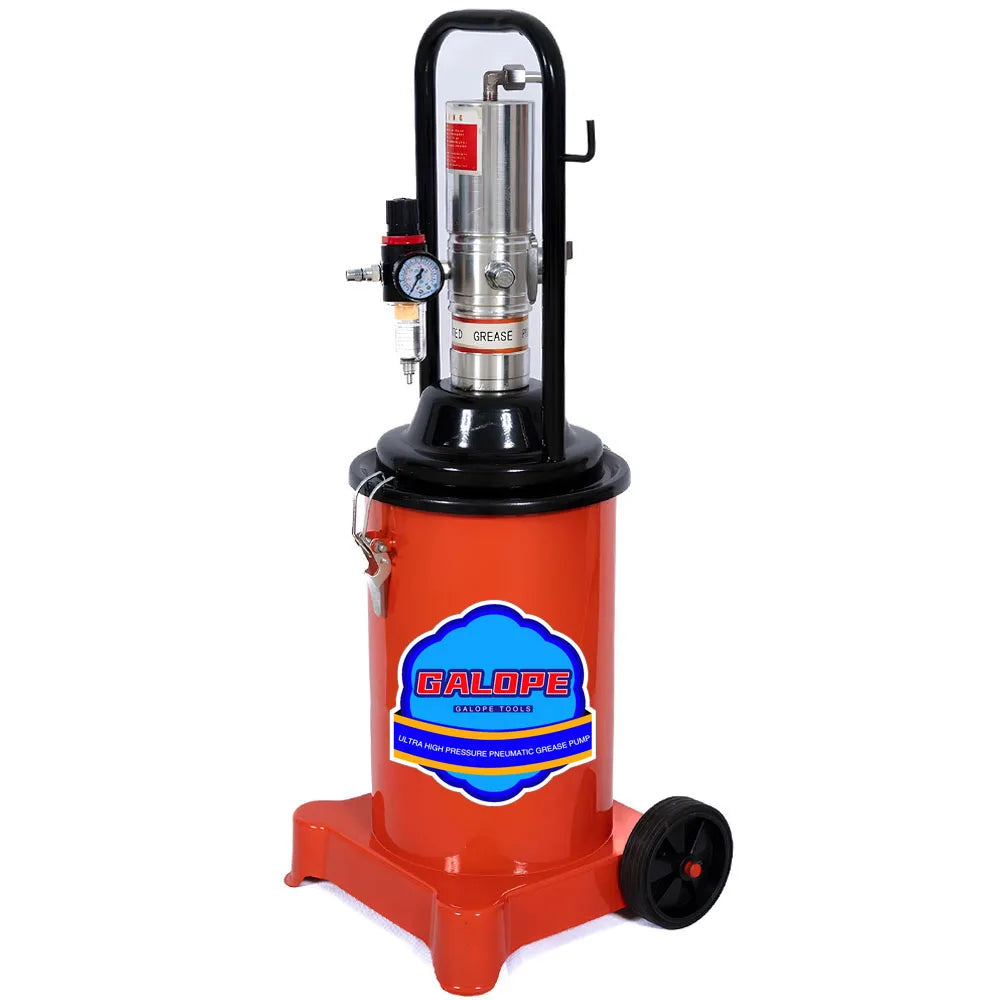 Pneumatic Grease Dispenser 20L High Pressure Air Auto Grease Lubricator Air Operated Grease Pump Injector