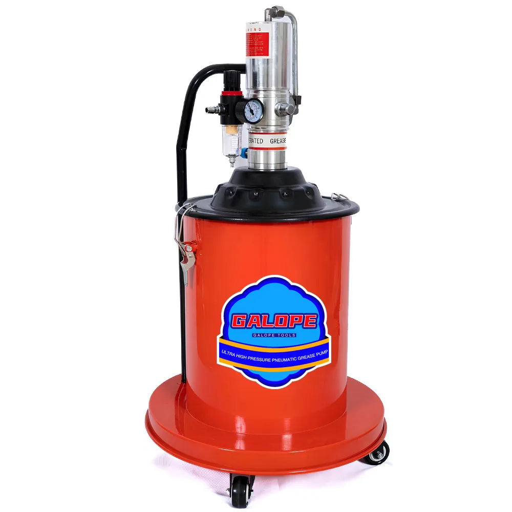 Pneumatic Grease Dispenser 20L High Pressure Air Auto Grease Lubricator Air Operated Grease Pump Injector