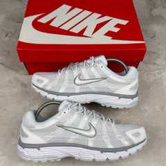 NIKE P-6000 SUMMIT WHITE TRAINERS