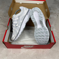 NIKE P-6000 SUMMIT WHITE TRAINERS