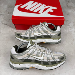 NIKE P-6000 LIGHT ARMY CARGO KHAKI TRAINERS