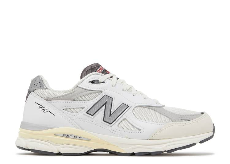 New Balance 990v3 MiUSA Teddy Santis Sea Salt (WORN)