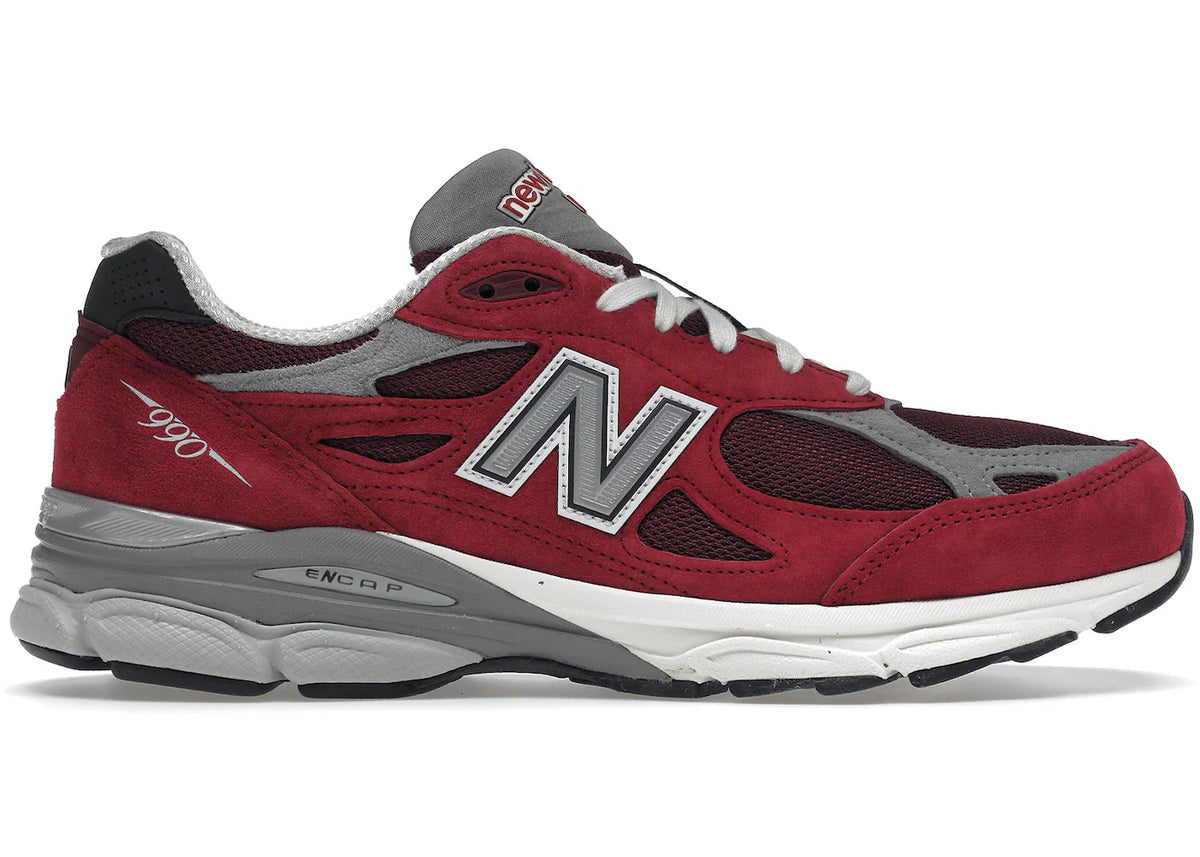 New Balance 990v3 MiUSA Teddy Santis Scarlet (WORN)