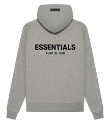 FEAR OF GOD ESSENTIALS PULL-OVER HOODIE  DARK OATMEAL HOODIE