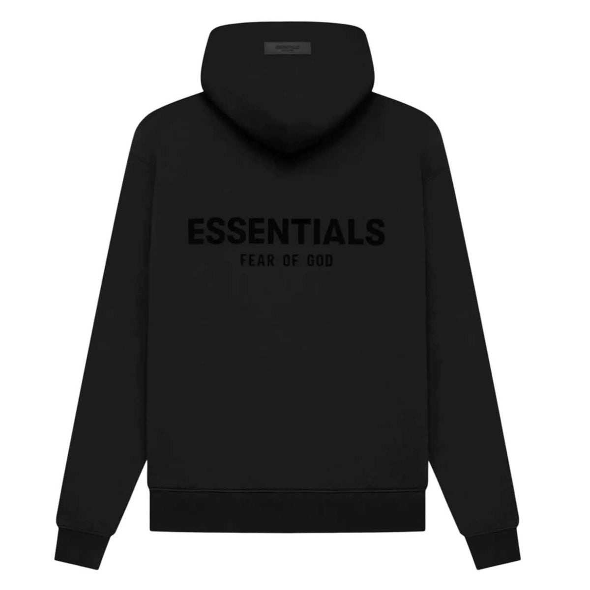 FEAR OF GOD ESSENTIALS PULL-OVER HOODIE STRETCH LIMO HOODIE