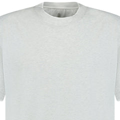 BRUNELLO CUCINELLI DOUBLE CREW NECK T-SHIRT GREY & WHITE