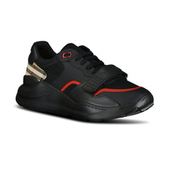 BURBERRY RAMSEY CHECK SNEAKERS BLACK