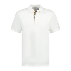 BURBERRY 'EDDIE' POLO-SHIRT WHITE