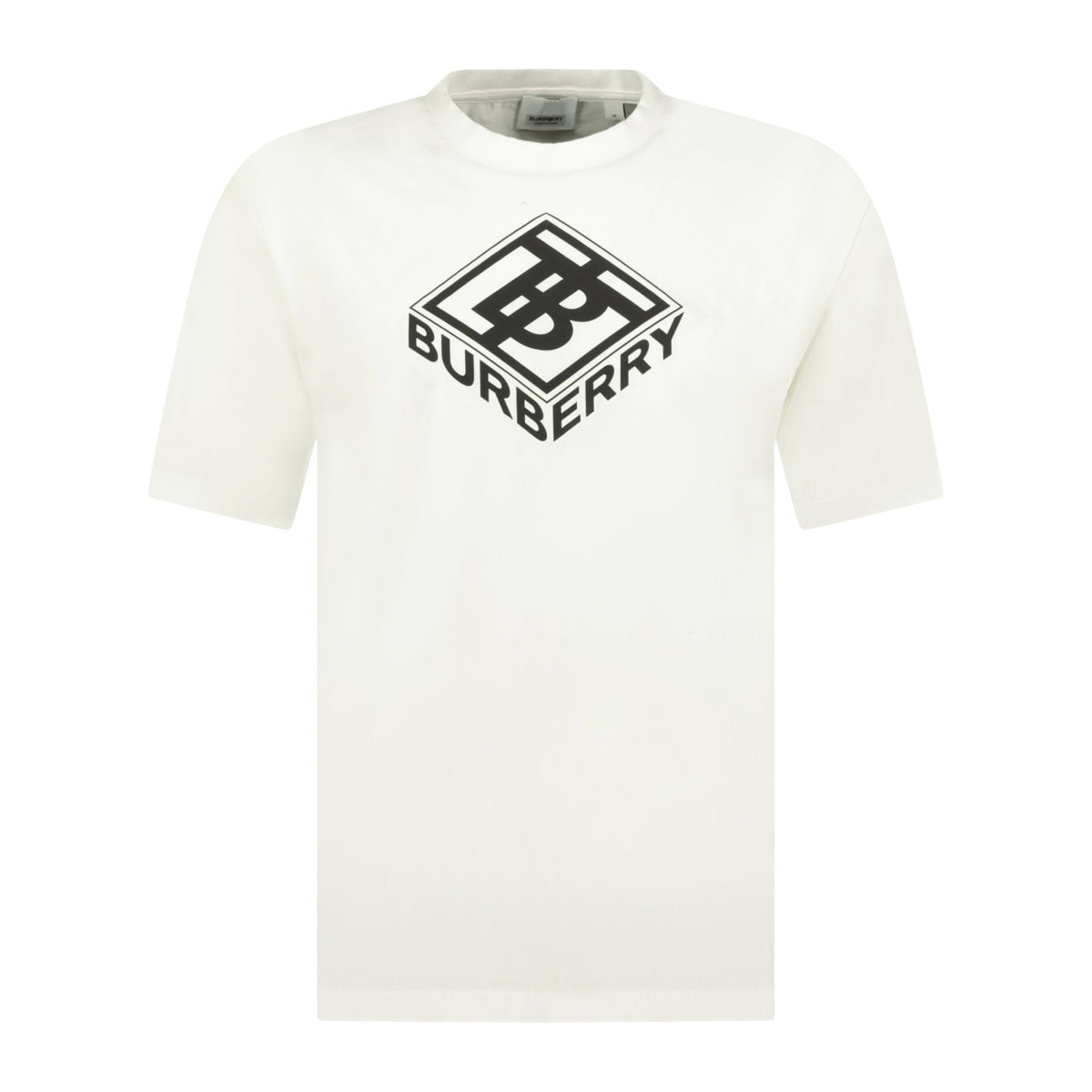 BURBERRY 'ELLISON' SHORT SLEEVE T-SHIRT WHITE