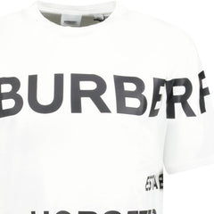BURBERRY HORSEFERRY T-SHIRT WHITE